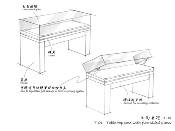 文物展柜定制設(shè)計(jì)圖